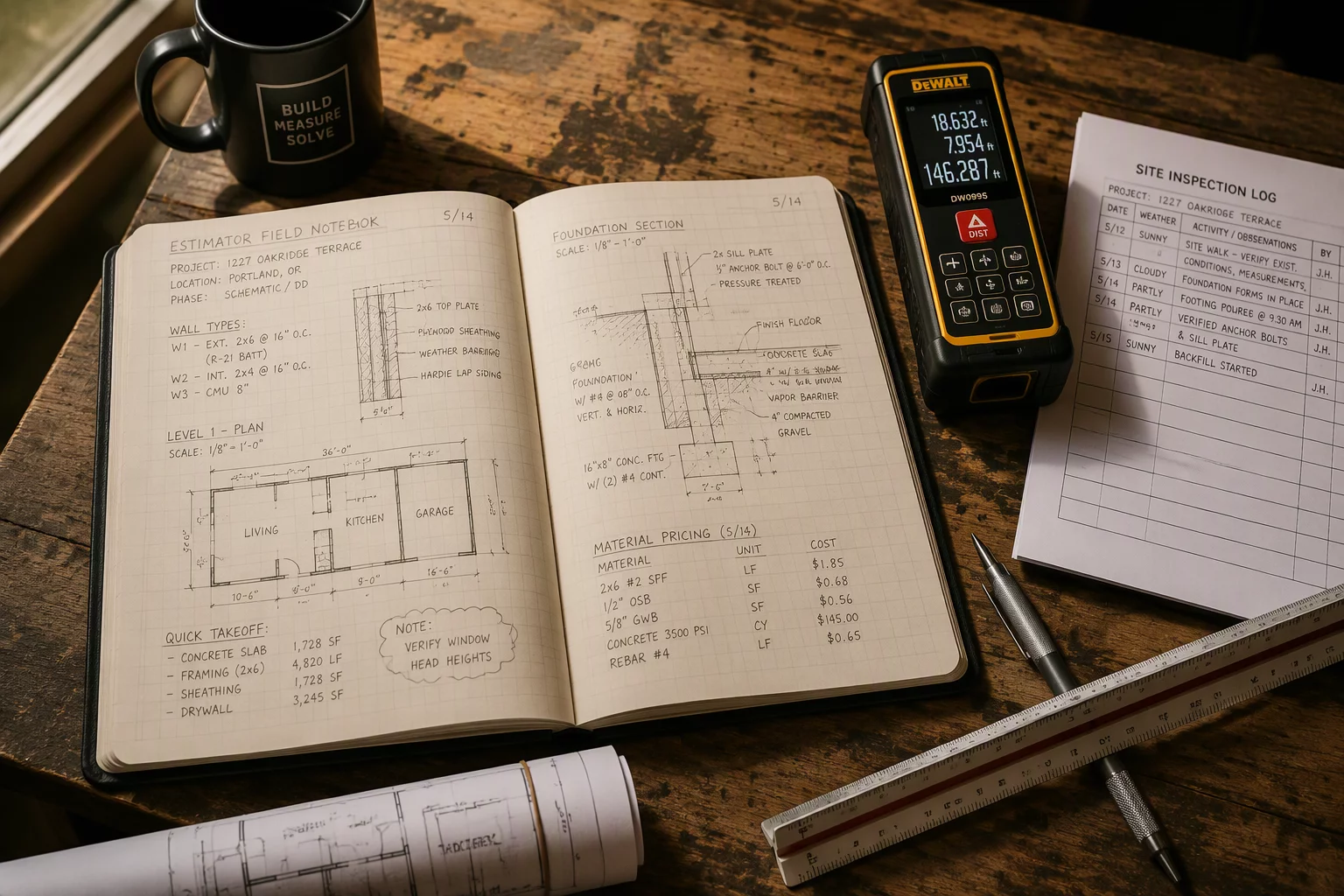 Field documentation and technical repair scope reference materials